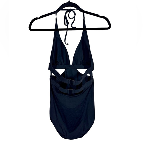 Anthropologie Seafolly Active Halter Cutout One-Piece Bathing Suit AU14/US10 - Picture 7 of 15